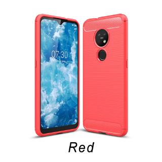 Ốp lưng sợi carbon mềm cho Nokia 7.2