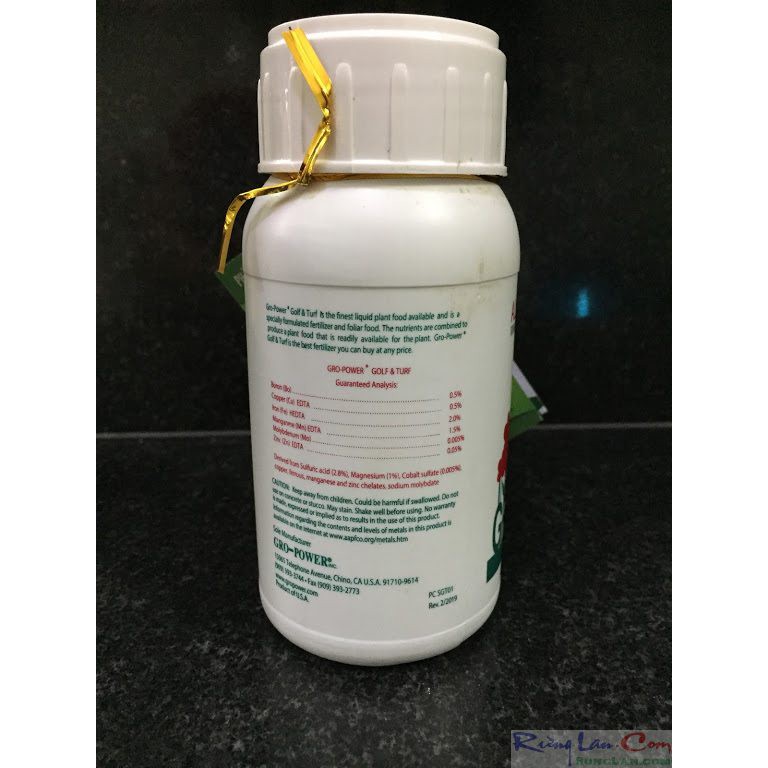 Gro power Golf & Turf phân vi lượng nhập khẩu usa.