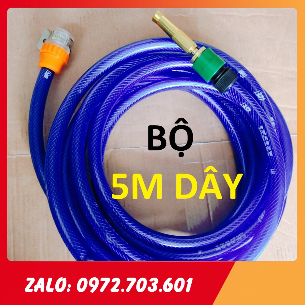 Đầu vòi xịt tăng áp mini, 15m dây phun nước rửa xe, tưới cây tăng áp đa năng [GIÁ TỐT]