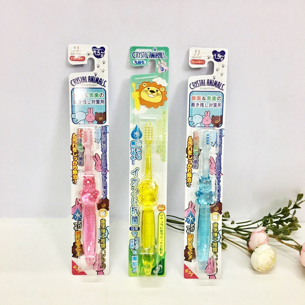 Bàn chải đánh răng ion Nhật Bản (không cần dùng kem đánh răng) cho trẻ từ 1,5 tuổi | Shopee Việt Nam