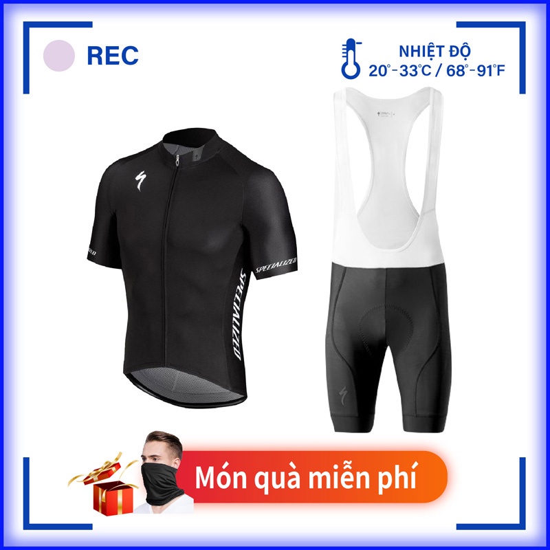 Đi xe đạp Mặc đồ đi xe đạp leo núi Bộ áo ngắn tay thoáng khí và khô nhanh với quần yếm