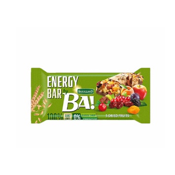 🪷🪷HỘP THANH NGŨ CỐC BAKALLAND ENERGY BAR 180G,( hộp 6 thanh)