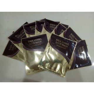 Mặt nạ tinh chất vàng baek hyang baek hyang - gold mask