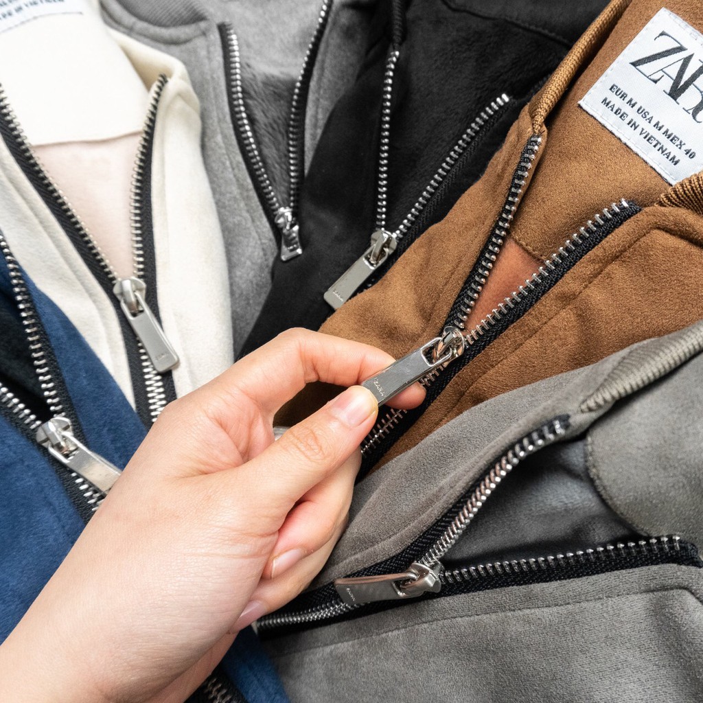 Áo khoác da lộn lót lông cho nam | BigBuy360 - bigbuy360.vn