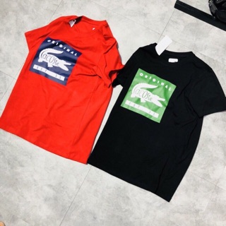 T-shirt Lacoste full tem tag codu