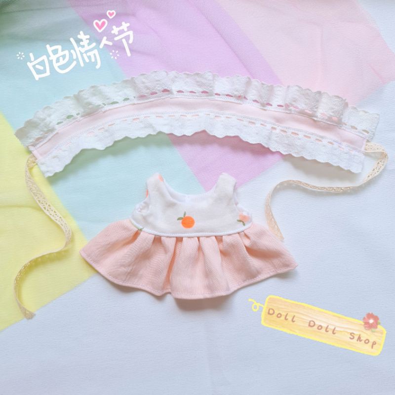 Váy baby hồng 🍑 ( outfit doll 20cm)