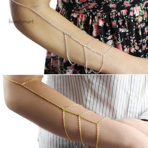 Vòng Đeo Cánh Tay Nối Dây Nhiều Lớp Cho Nữ