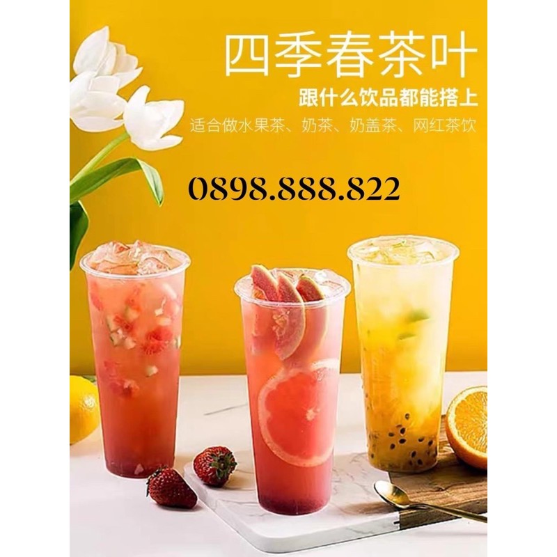 Trà Olong Tứ Quý Xuân 500g Kachin Ôlong vàng trà hoa quả