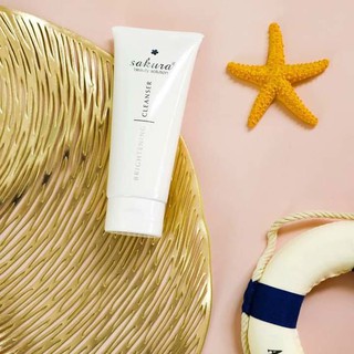 Sữa rửa mặt Sakura TRẮNG DA, NGỪA LÃO HOÁ  Brightening Cleanser 100ml