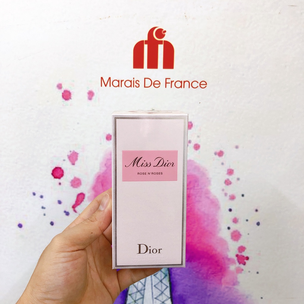nước hoa nữ mới 2020 christian dior miss dior rose and rose 100ml