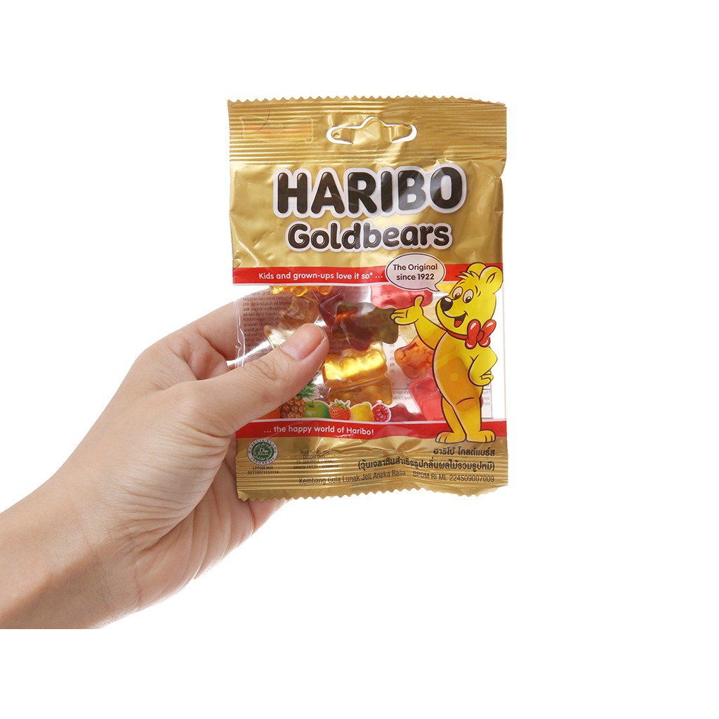 [PANPAN] Kẹo Dẻo Haribo Goldbears 30G