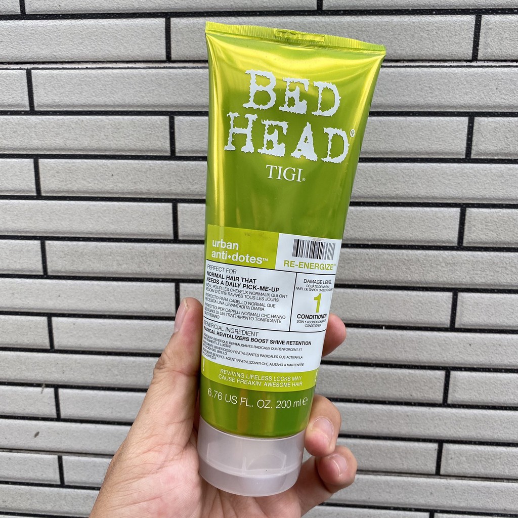 Dầu xả tái tạo sinh lực số 1 Tigi Bed Head Urban Antidotes 200ml