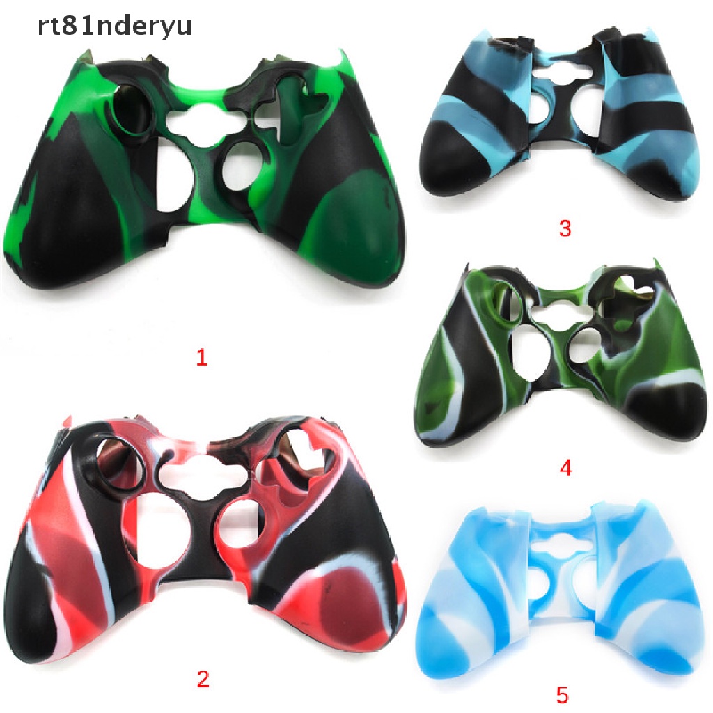 [rt81nderyu] Wireless Controller For XBOX 360 Silicone Rubber Protective Skin Shell Case [rt81nderyu]