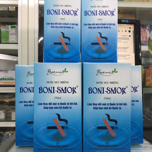 BONI-SMOK ,giải pháp cho người muốn cai thuốc lá