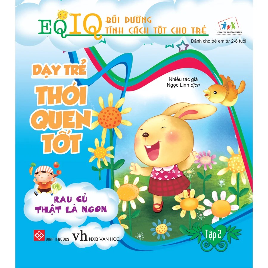 Sách-EQ-IQ Bồi dưỡng tính cách tốt cho trẻ Combo 8 tập