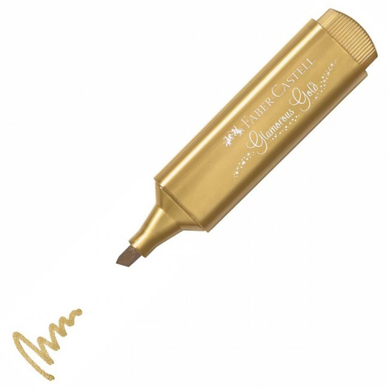 Bút Dạ Quang Metallic Textliner 46 - Faber-Castell 154650 - Glamorous Gold