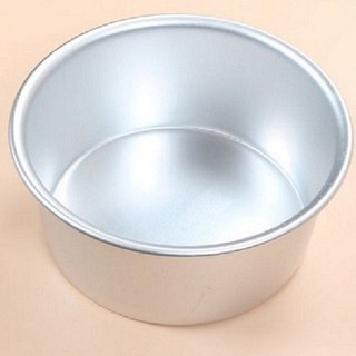 KHUÔN BÁNH NHÔM ĐÚC 4 INCH ĐÁY LIỀN/ ĐÁY RỜI (lọt lòng 10 cm x cao 4.5 cm)