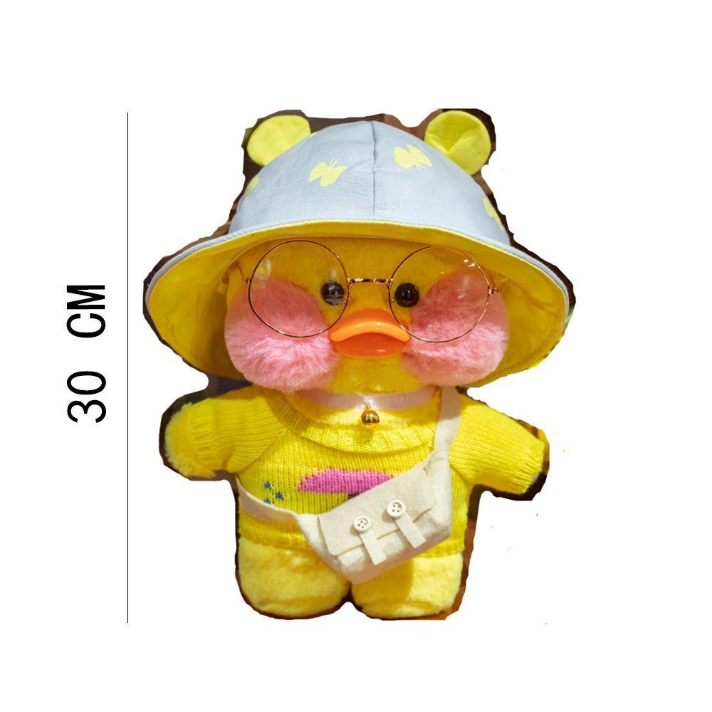 Chú Vịt Nhồi Bông Màu Cầu Vồng Xinh Xắn 30cm