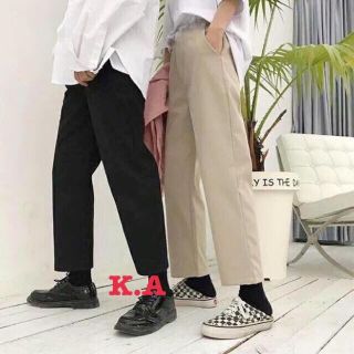 Quần thô ống suông phong cách hàn
