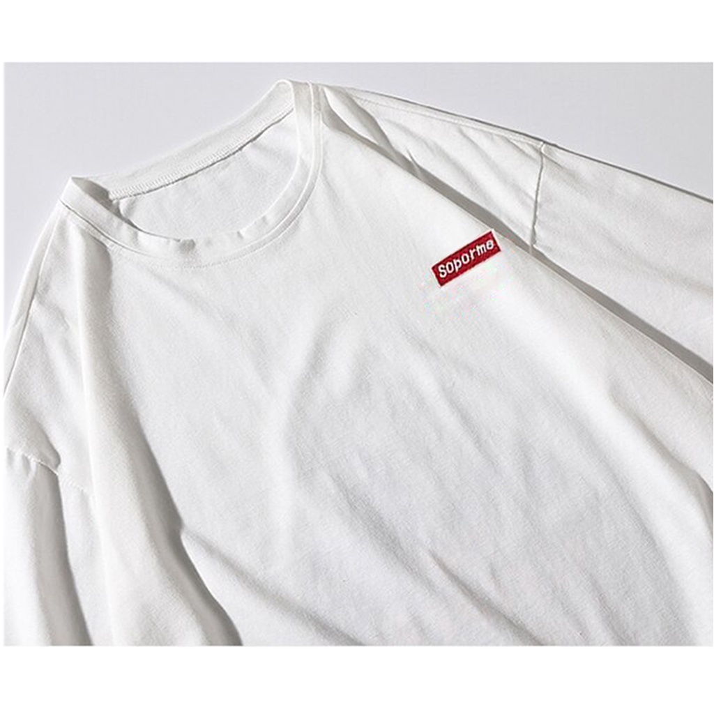 Áo thun form rộng tay lỡ nam nữ SUP- áo phông rộng tay lỡ vải cotton đẹp mịn mát thấm hút mồ hôi -B39