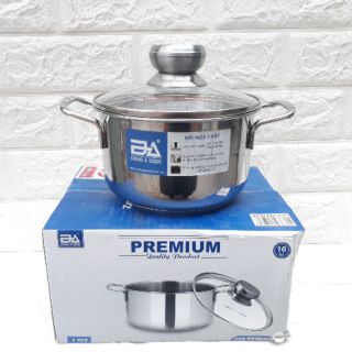 Nồi 3 đáy inox đun từ đông á cook.