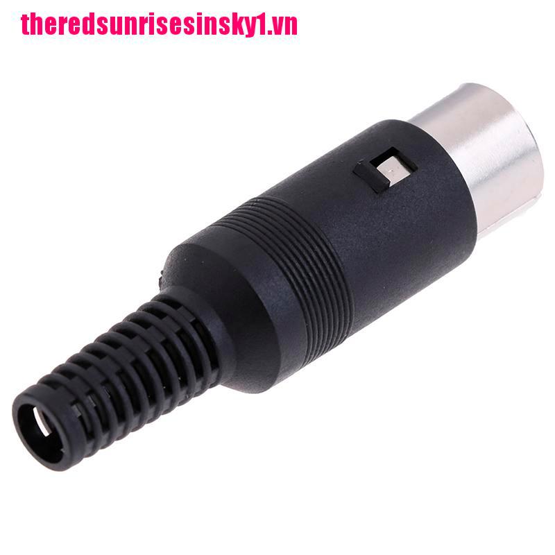 (3C) Giắc Chuyển Đổi Âm Thanh Din Plug 13 Pin Cho Atari St Kenwood Icom