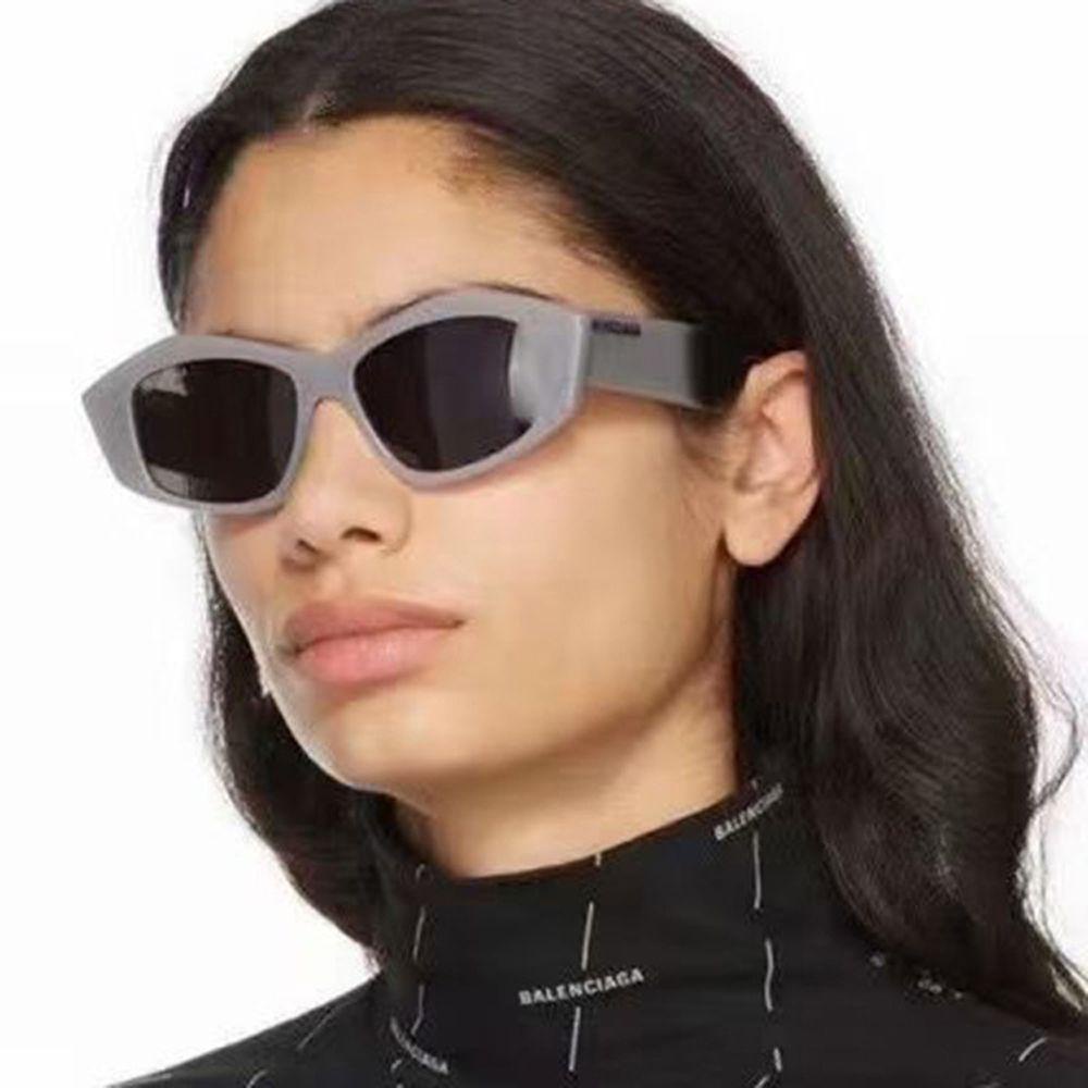 Kính Mát Hình Đa Giác Chống Tia UV400 Phong Cách Cổ Điển Dành Cho Nữ