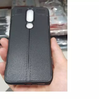 Ốp lưng auto Focus Nokia X5 giả da cao cấp