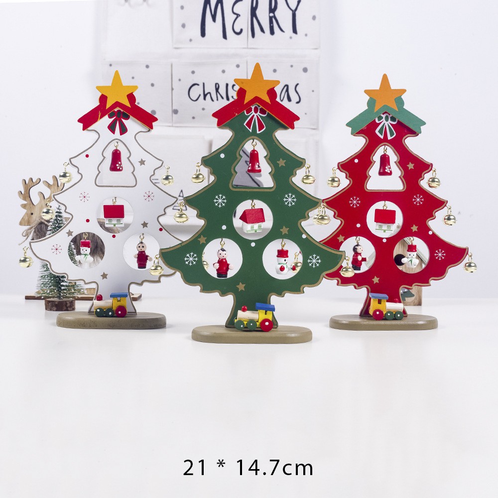 Cây thông gỗ size to đèn Led fairy quà tặng giáng sinh quà noel quà noen xmas christmas