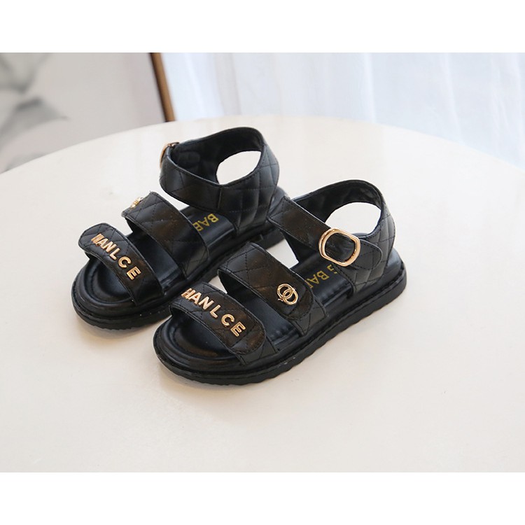 sandal bé gái size 26-35 da mềm cá tính