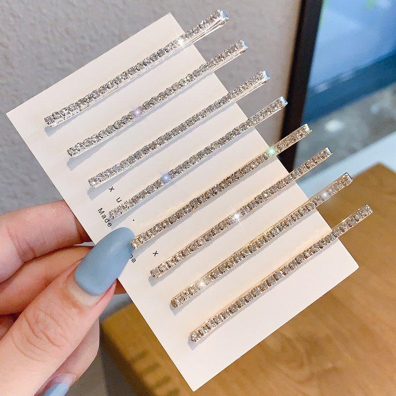 Kẹp Tóc Đính Đá Phong Cách Hàn Quốc Hợp Thời Trang