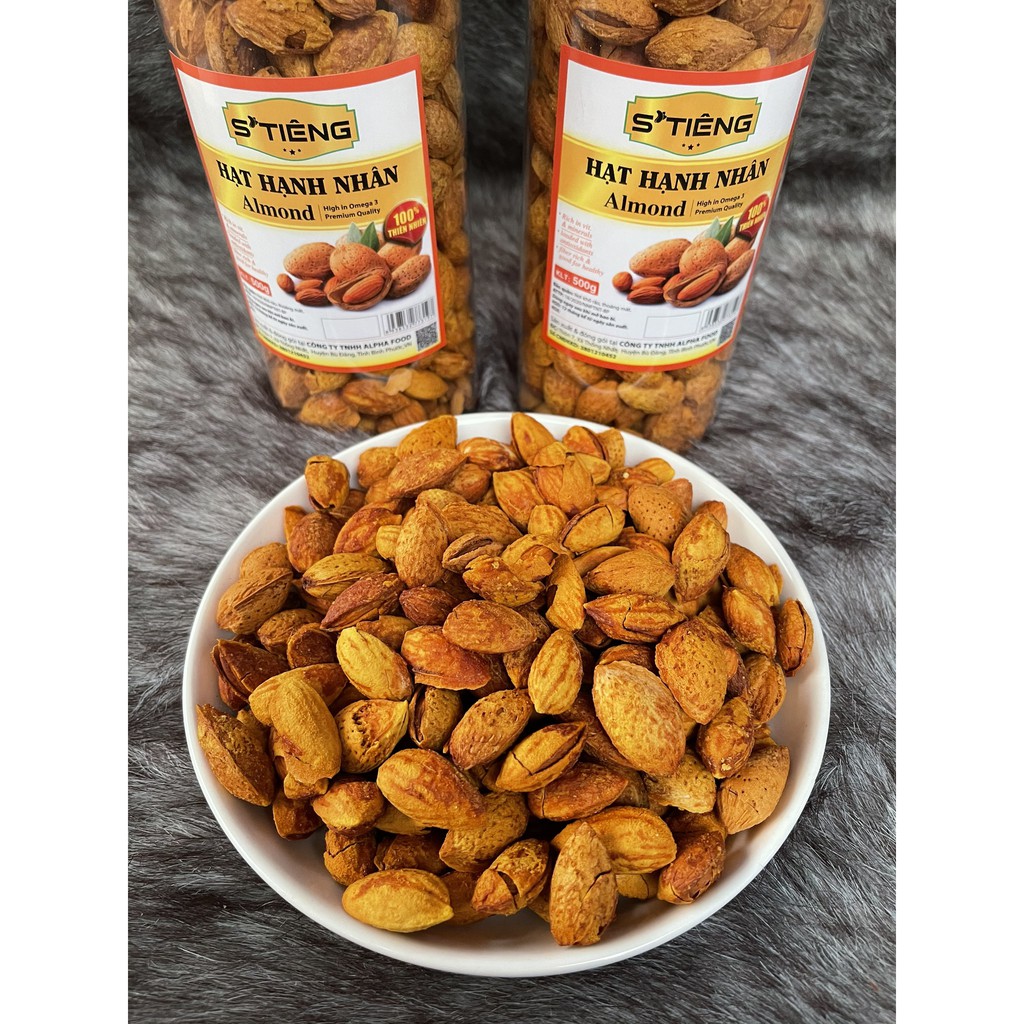 [Mã 156FMCGSALE hoàn 8% đơn 500K] 500Gr Hạnh Nhân Mỹ Rang Bơ Vỏ Mỏng | BigBuy360 - bigbuy360.vn