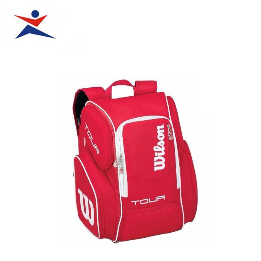 SẮN NEW -CK Ba lô Tennis Wilson Tour V Large ( màu đỏ) bán chạy ! ˇ Rẻ