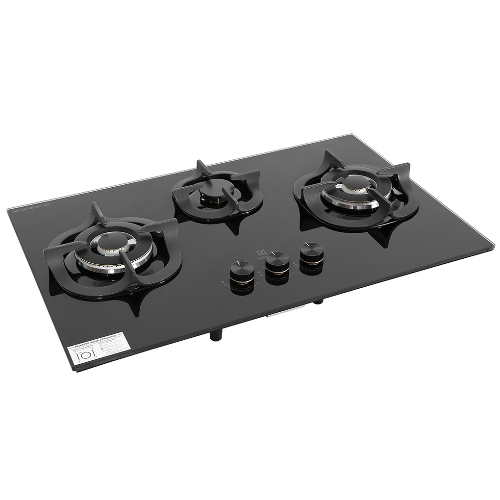 Bếp ga âm 80cm UltimateTaste 300 với 3 vùng nấu Electrolux EHG8321BC