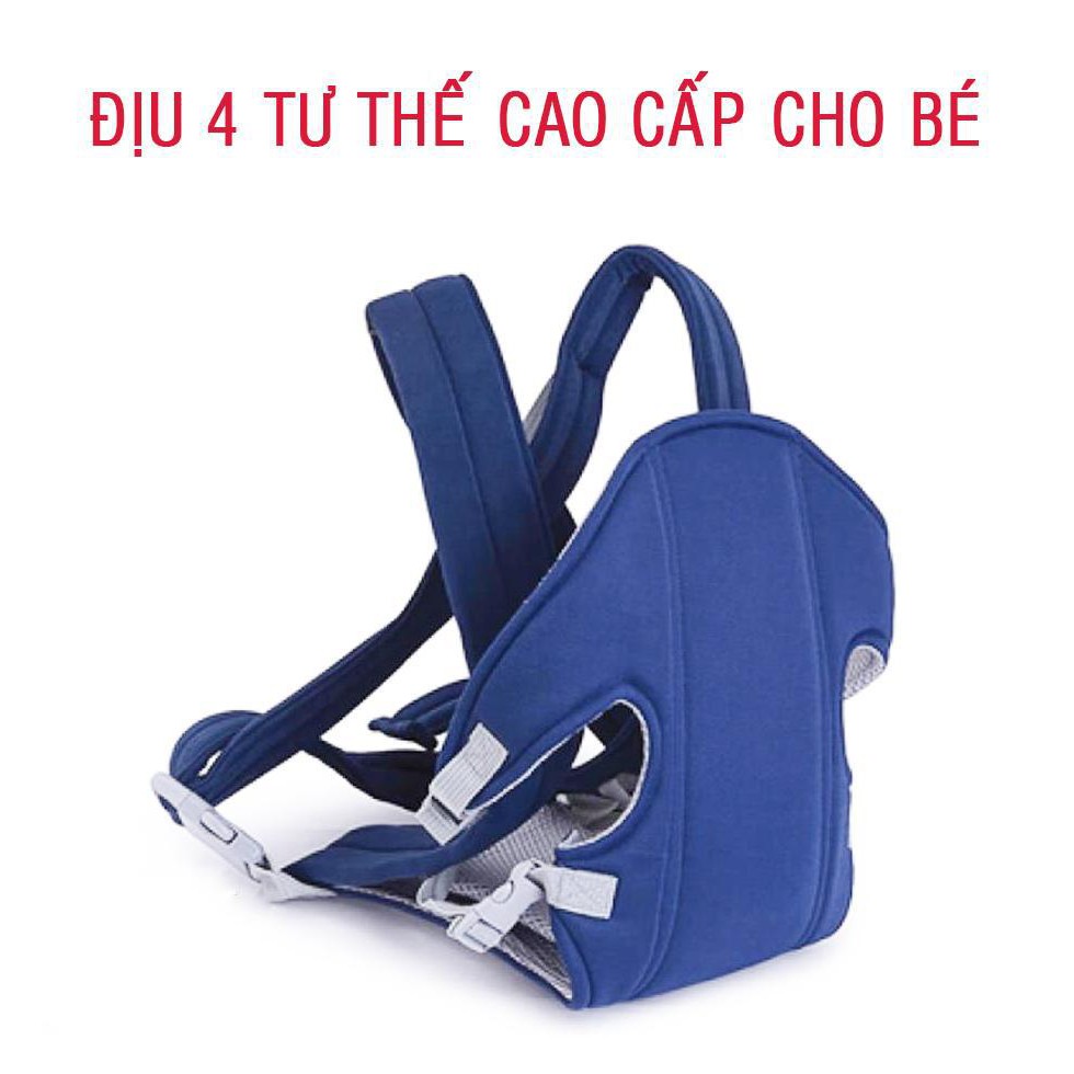 Địu Baby carrier 4 tư thế cho bé từ 0-24 tháng (Loại1 hàng cao cấp có hộp đựng).....