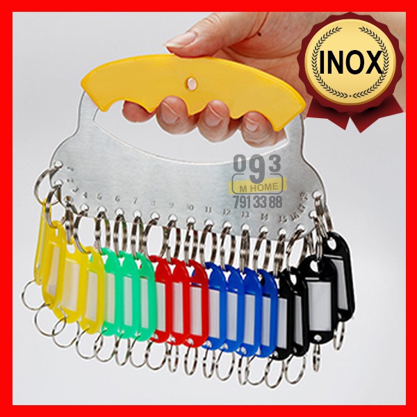 Móc Treo Giữ Chìa Khóa, Móc Khóa Có Đánh Số 18 cái 28 cái