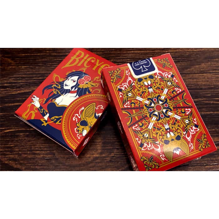 Bài Mỹ ảo thuật bicycle USA cao cấp : Bicycle Vampire The Blood Playing Cards