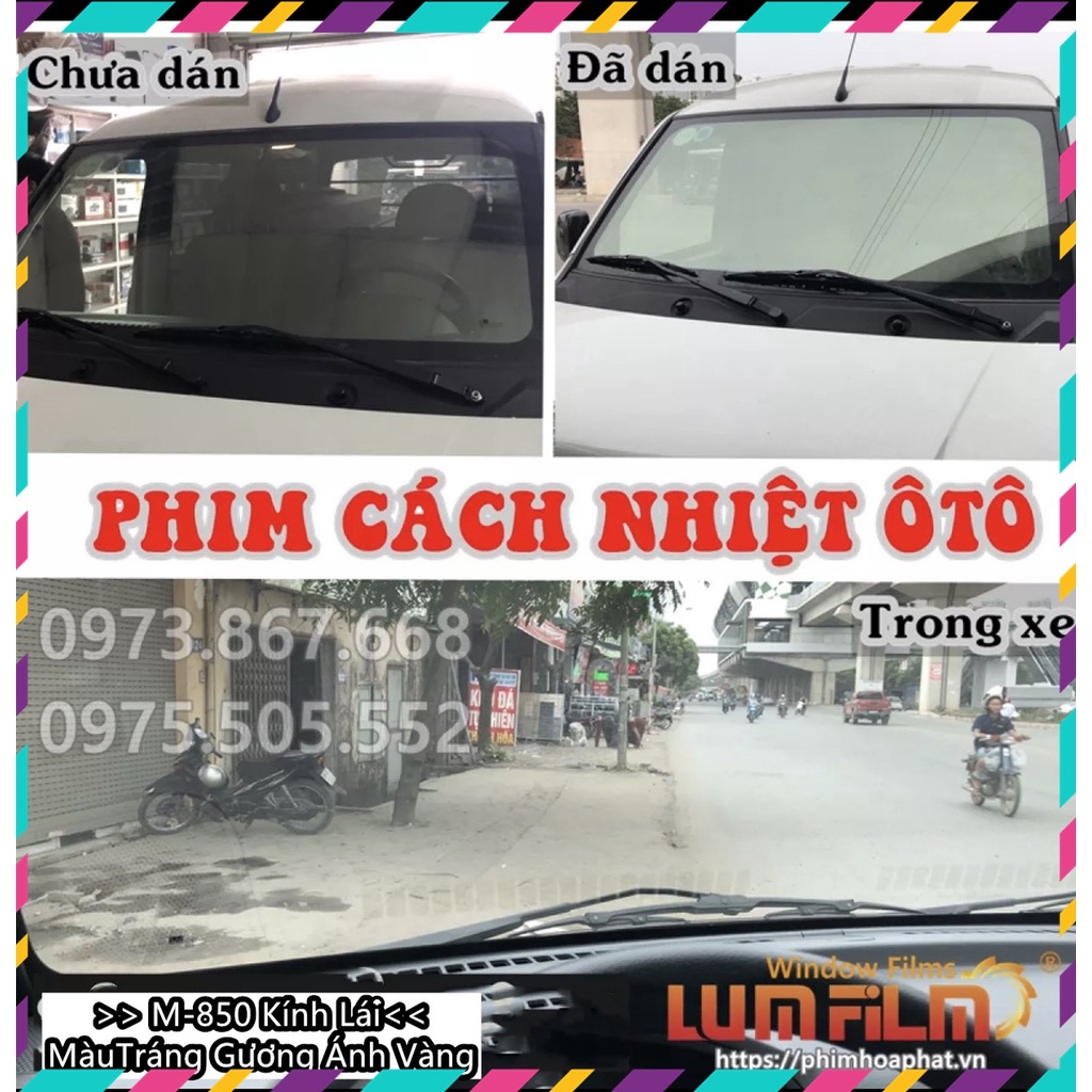 Giấy dán kính ô tô - Phim cách nhiệt ô tô