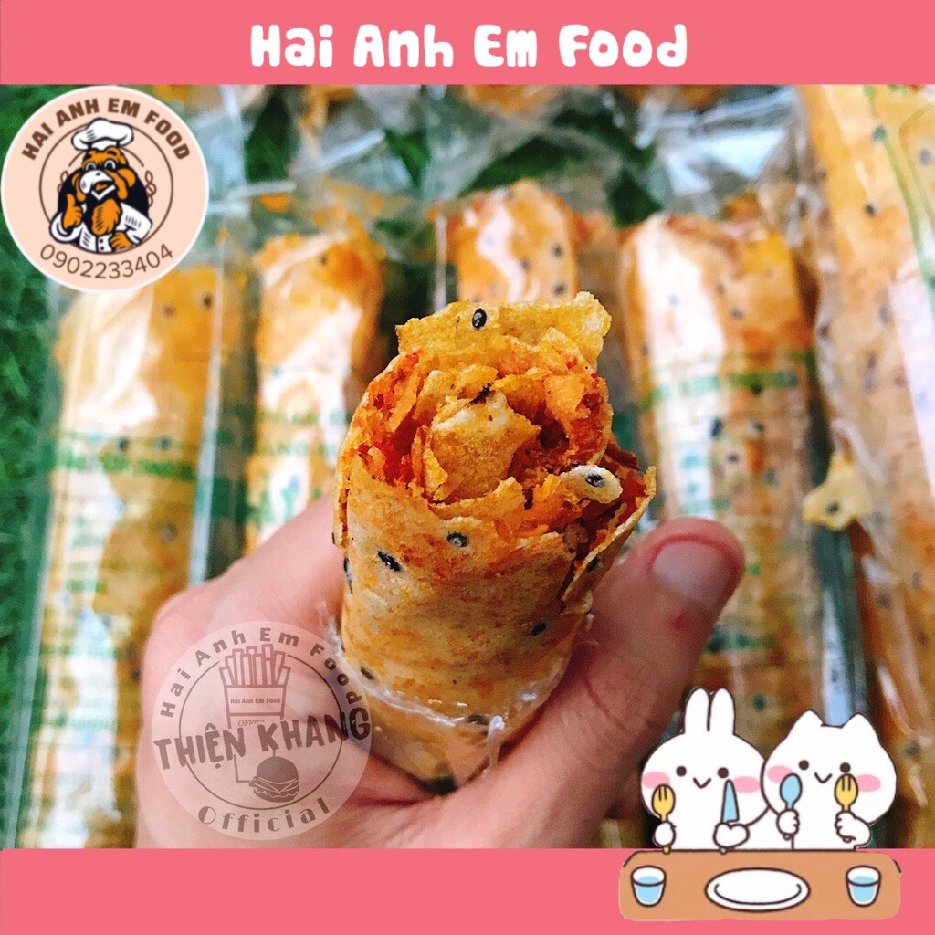 Bánh tráng nướng cuộn mắm ruốc anh Bảy Mập, Bánh Tráng Tôm