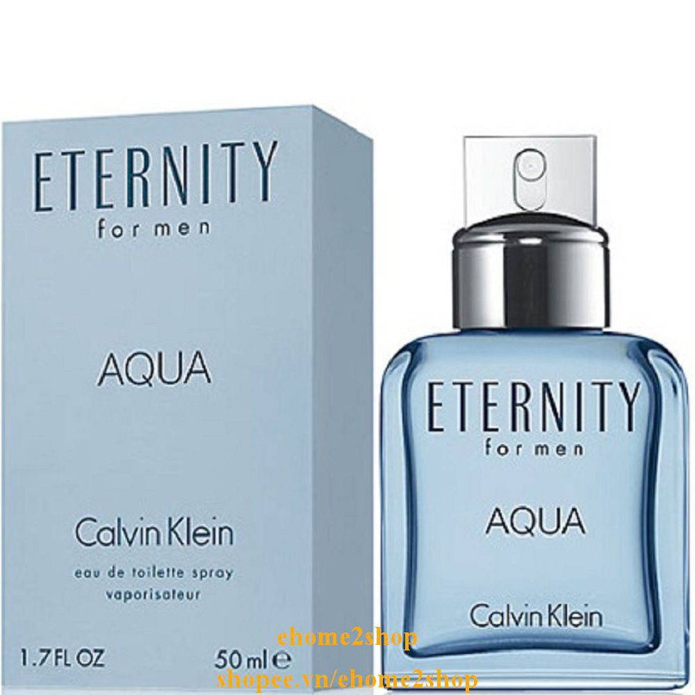 Nước Hoa Nam 50ml Calvin Klein Eternity Aqua For Men shopee.vn/ehome2shop.