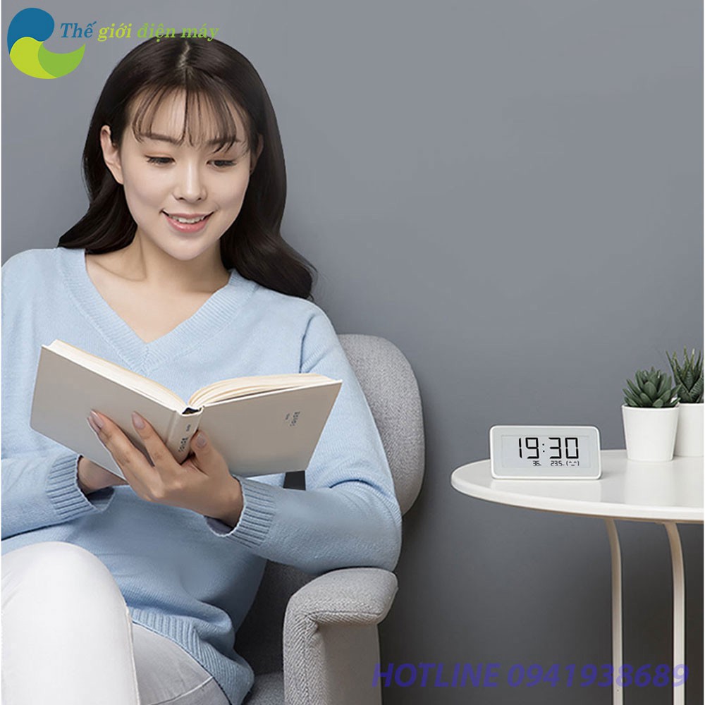 Đồng hồ tích hợp ẩm kế thông minh Xiaomi Mijia Pro - Bảo hành 1 tháng - Shop Thế Giới Điện Máy .