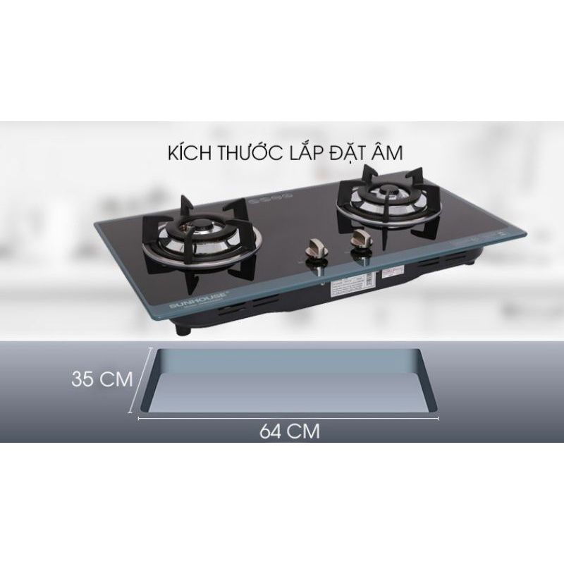 Bếp ga âm Sunhouse SHB5548MT new hàng chính hãng nhé khach 💯% tặng kèm dây gas 2M