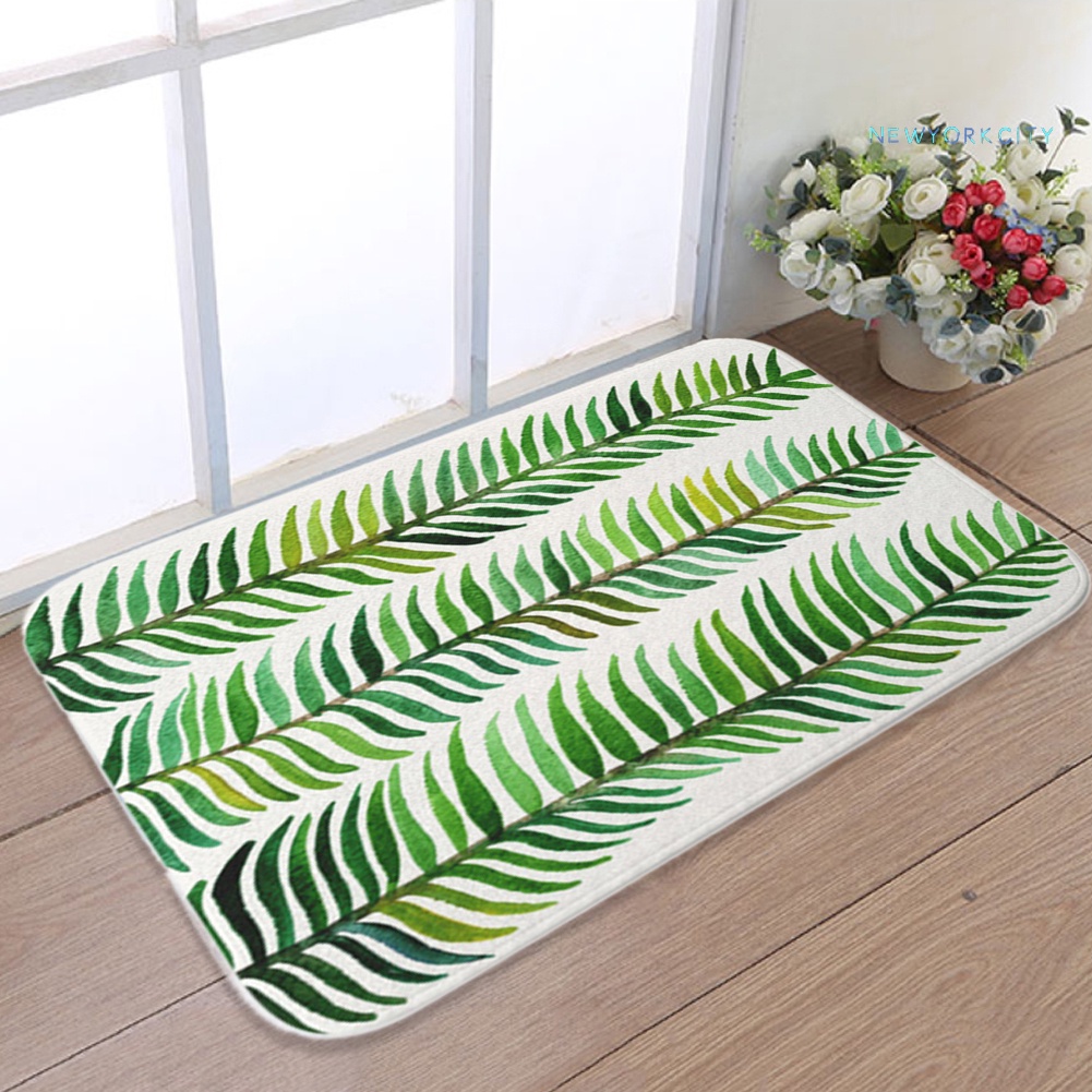 Thảm Chùi Chân Chống Trượt Hình Bạch Tuộc Và Sóng Biển