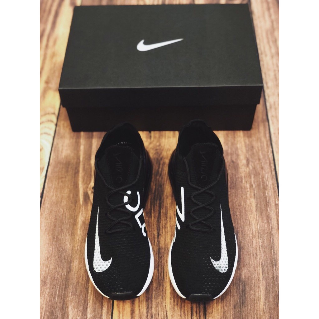 Giày thể thao Airmax 270 đen/trắng cao cấp ( tặng vớ xuất khẩu)