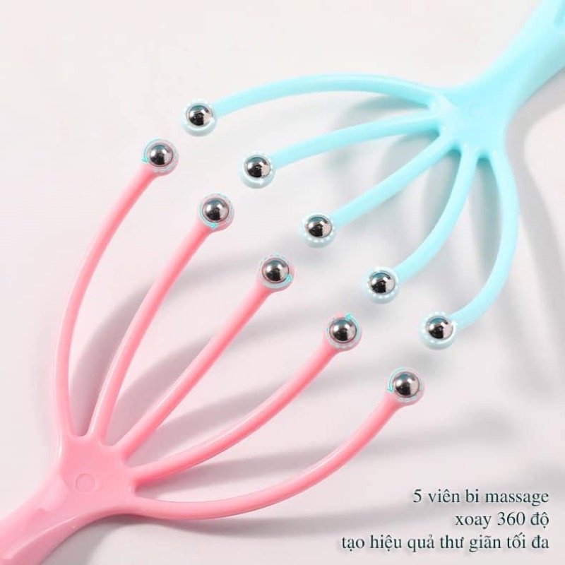 Lược tuộc massage đầu