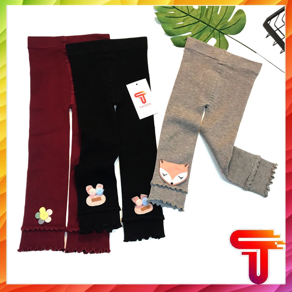 [Hàng Loại 1] Quần Legging Len Tăm Sành Điệu QATE081 cho bé 8-18kg