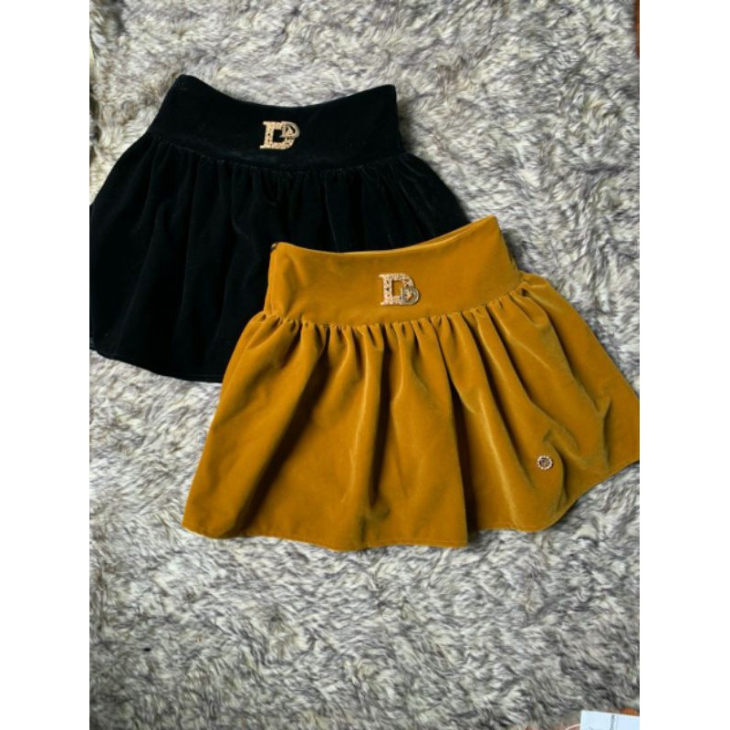 Chân Váy Nhung Cạp Cao Đính..DD..Cao Cấp Loại Đẹp Kèm Ảnh Thật { Bán Sỉ } | BigBuy360 - bigbuy360.vn