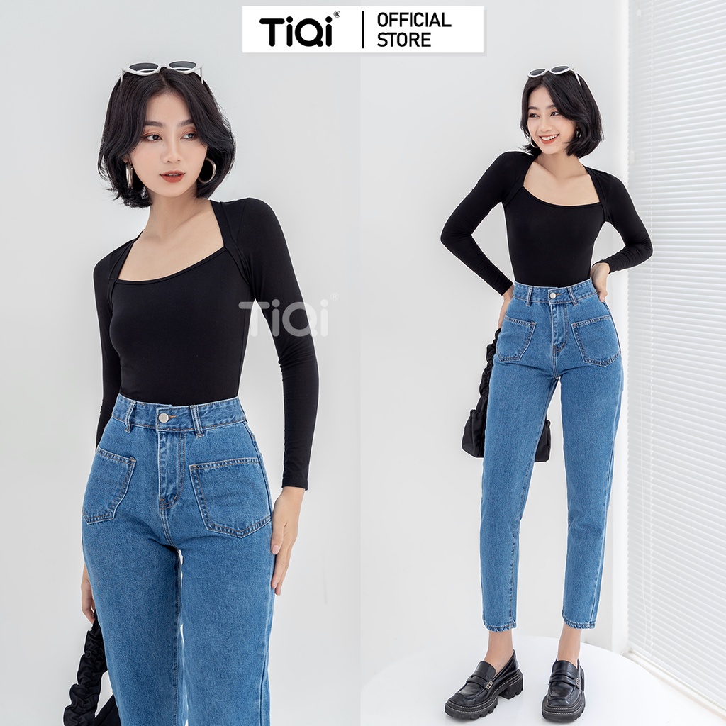 Quần jean baggy túi kiểu TiQi Jeans B1-167