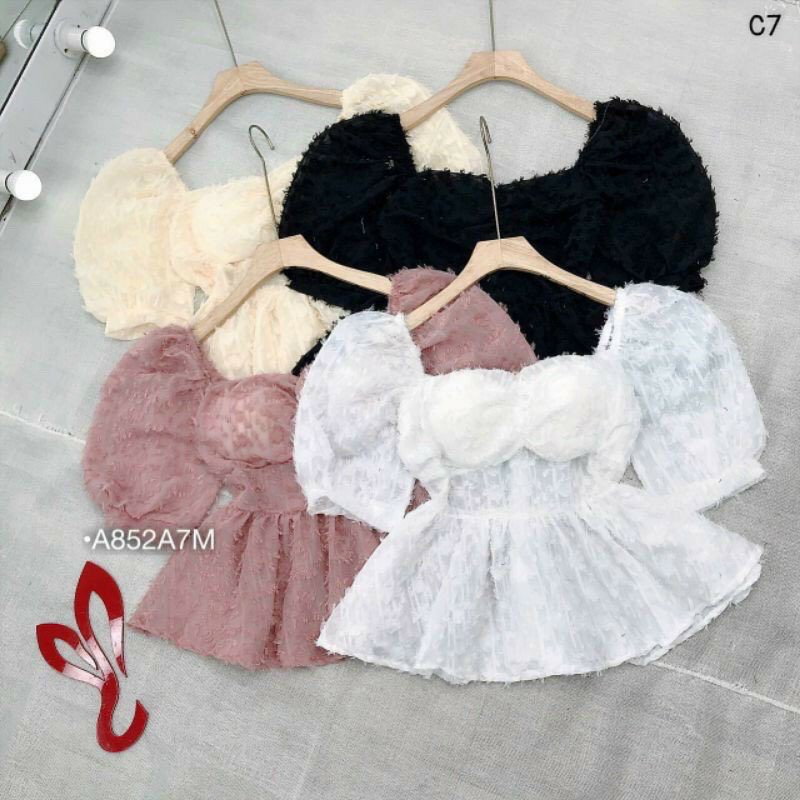 Áo peplum Bigsize