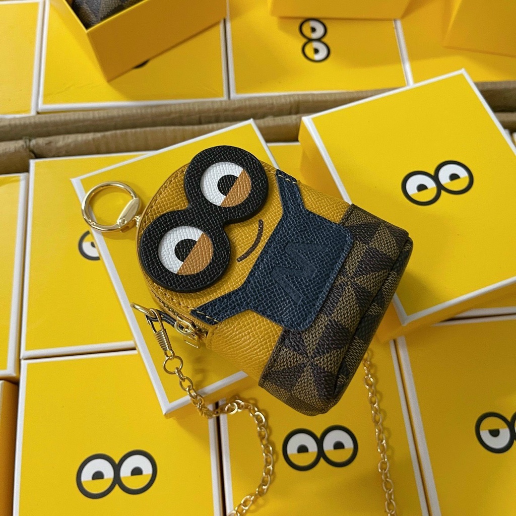 Túi xách nữ đeo chéo minion chất da siêu mềm full hộp hot hit hàng Quảng Châu cao cấp 288